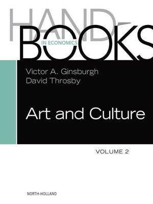 cover image of Handbook of the Economics of Art and Culture, Volume 2